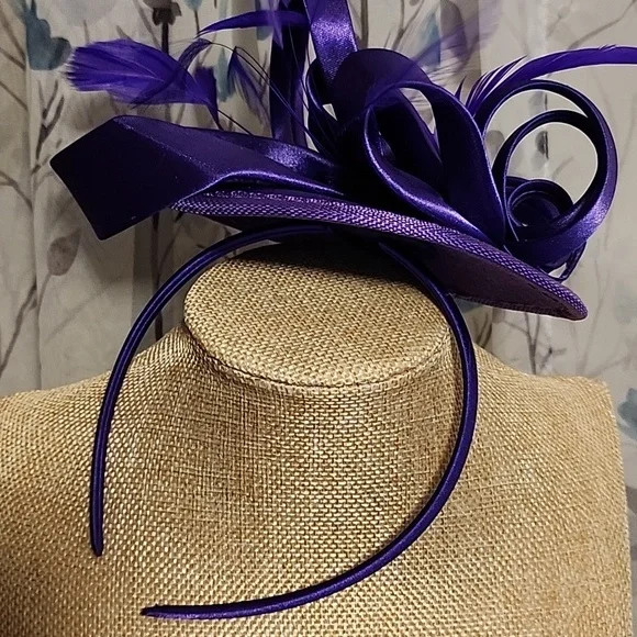 Elegant Purple Headband - Picture 3 of 5